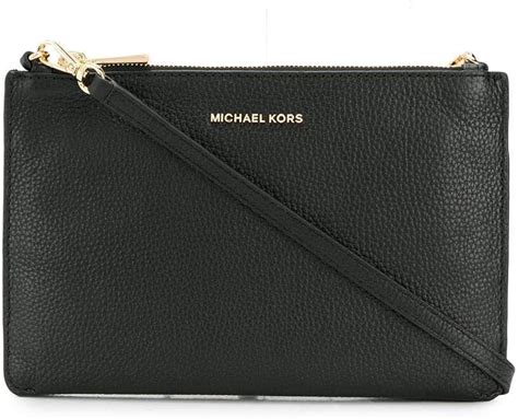 pochette michael kors femme noir|Michael Kors pouchette bag.